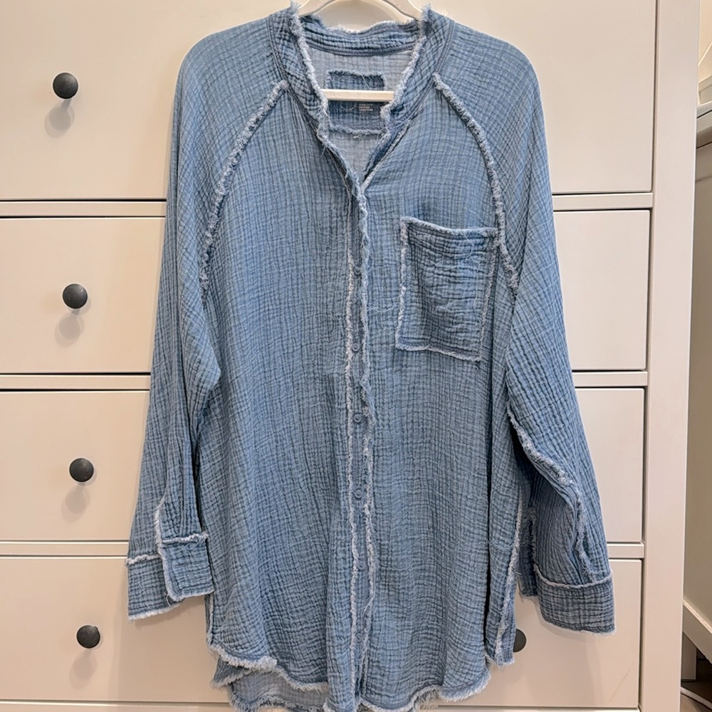 Aerie Pool to Party Cover Up - Size Large